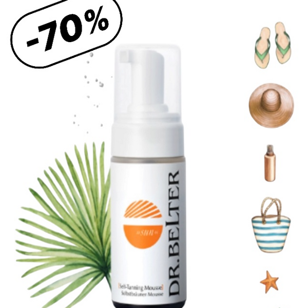 70% kedvezmény SUN SELF-TANNING MOUSSE 100ml - Önbarnító hab