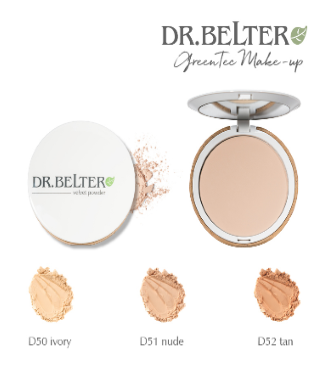 velvet powder - Kompakt púder D50 ivory